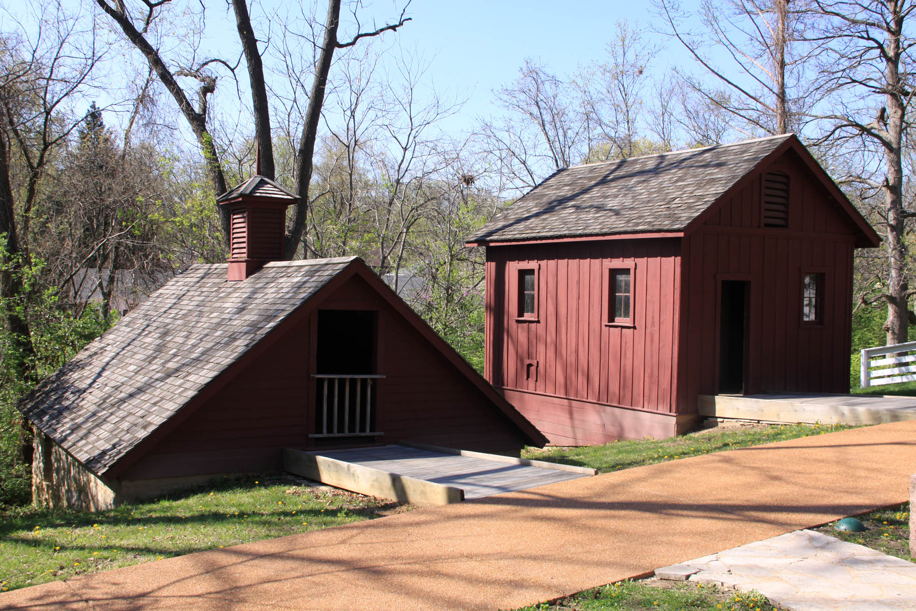 Ice house and chicken house